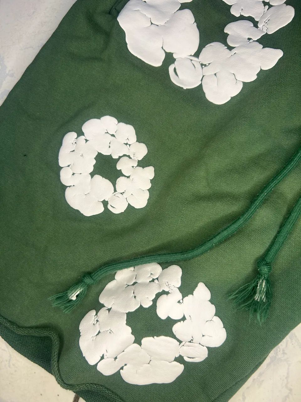 Shorts Denim Tears Verde P - Foto 5