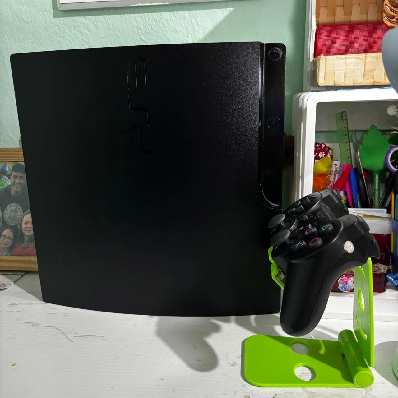Ps3 com 10 Jogos e Loja/Entrega Grátis  - Foto 4