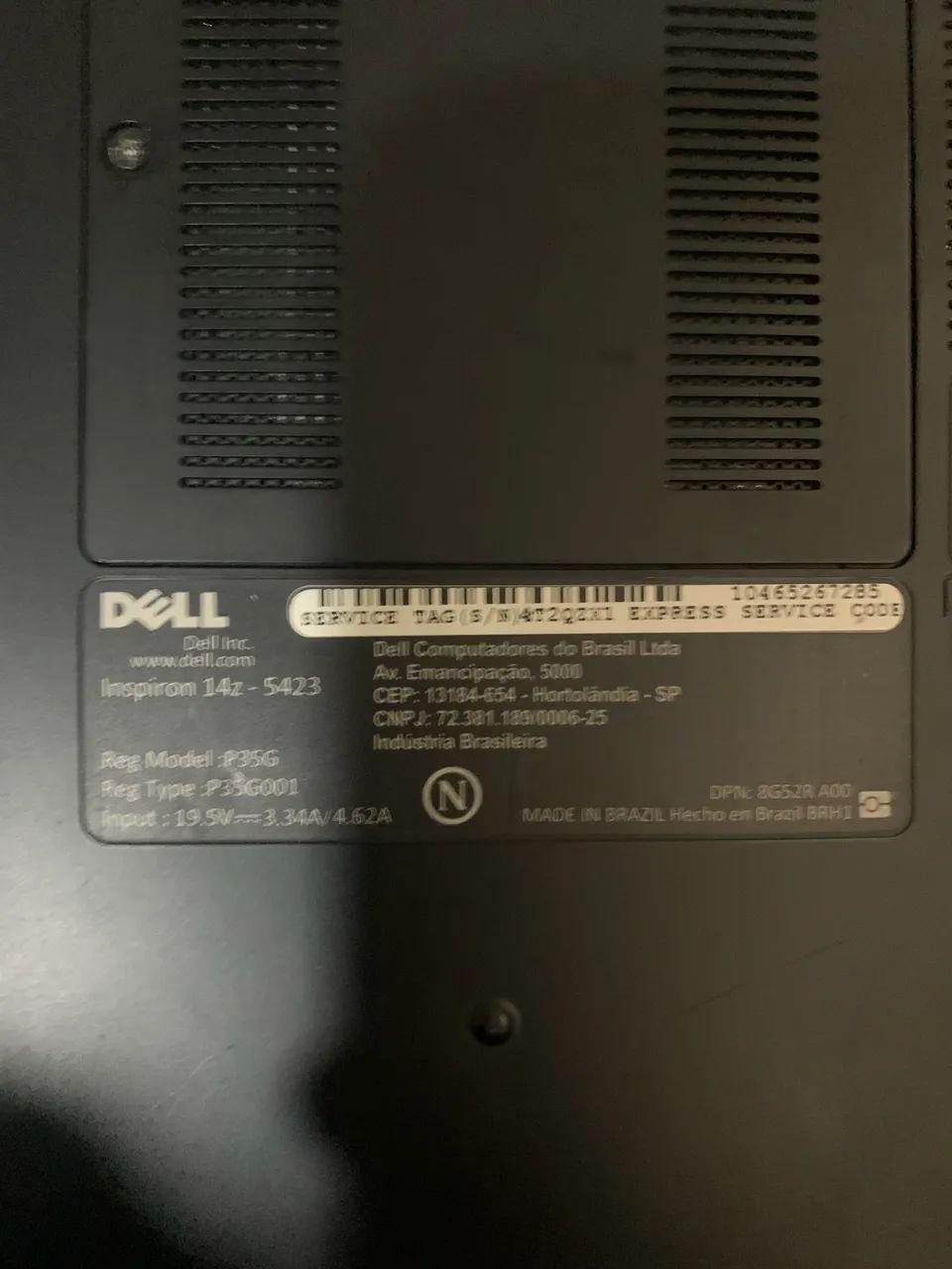 Notebook Dell peças 14z  - Foto 2