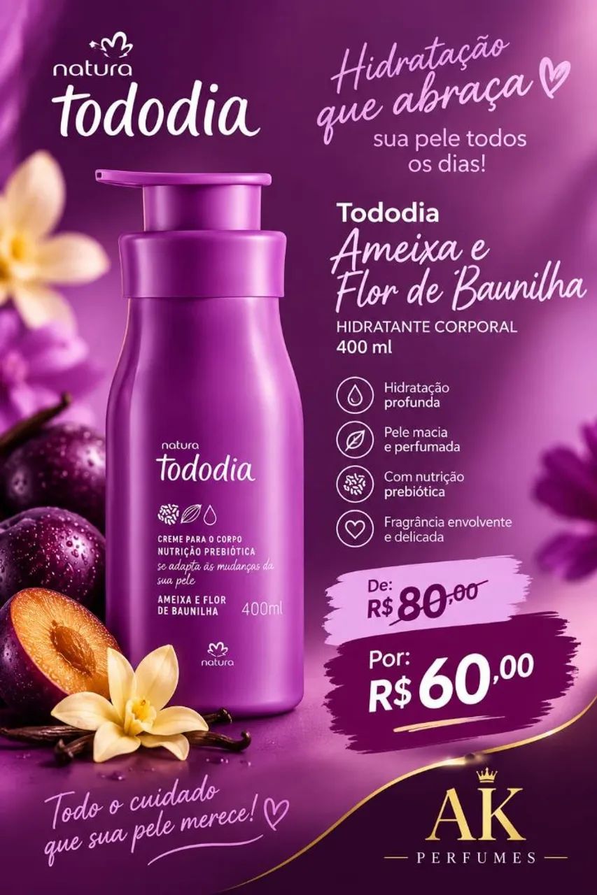 Vendo Hidratante TodoDia (Lacrado)