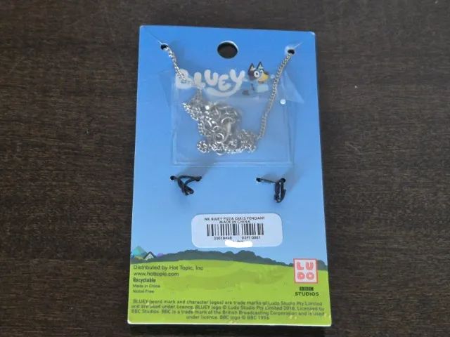 Colar Com Pingente Bluey. Her. Original. Novo! - Foto 2