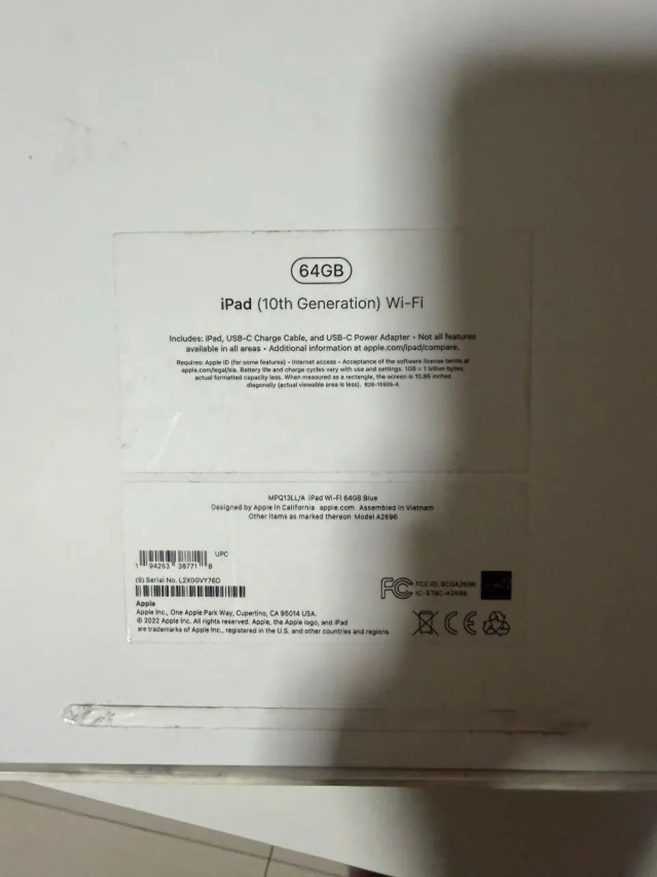 IPAD 10th Wi-fi 64GB Blue (Com Nota Fiscal) - Foto 5