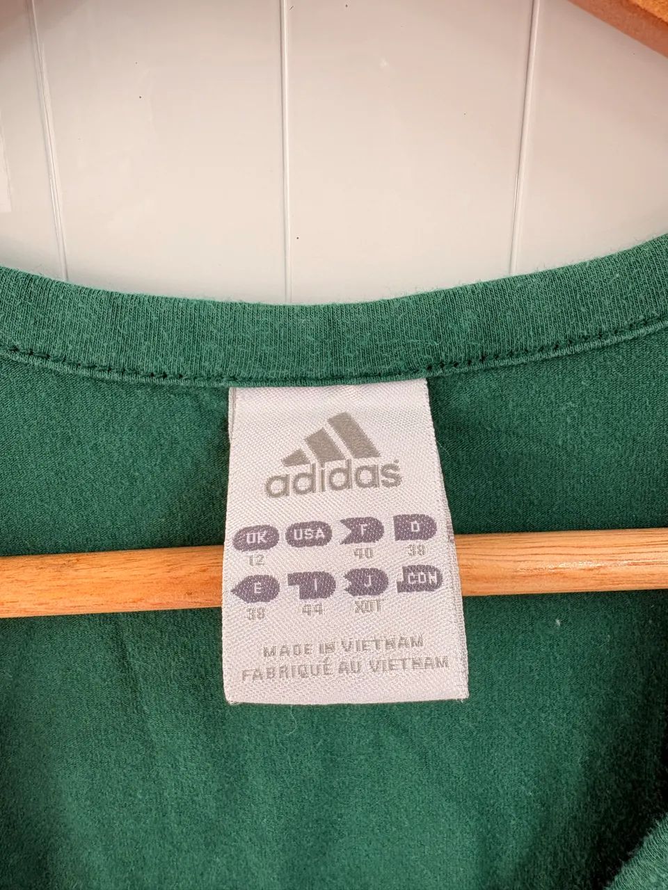 Camisa RARÍSSIMA Palmeiras feminina ALL GREEN algodão oficial original Adidas tamanho M - Foto 3