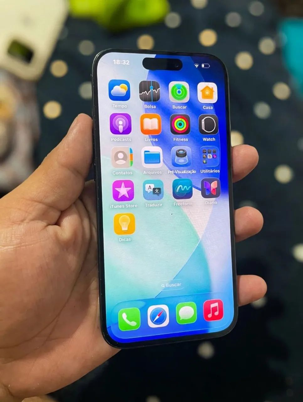 iPhone 15pro funcionando tudo perfeito 