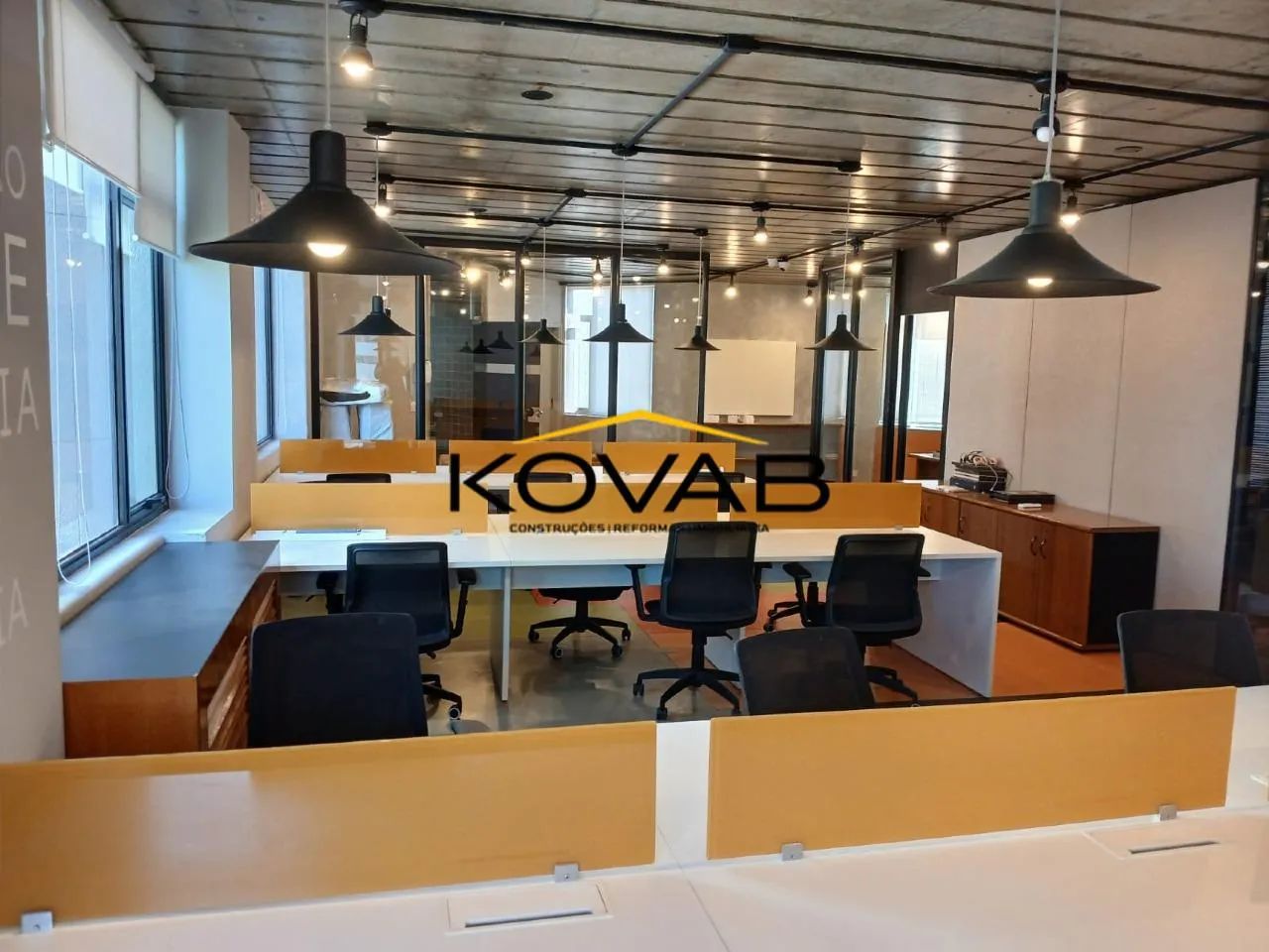 Locação conjunto comercial 140m² - Berrini Mobiliado Sala Linda!!!! - Foto 5