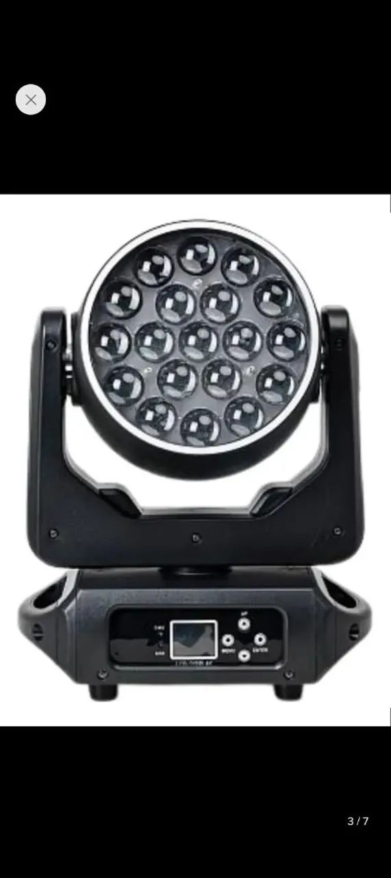 2 Mac Aura Moving Wash 19x15w Rgbw Com Borda + Case Vorlane