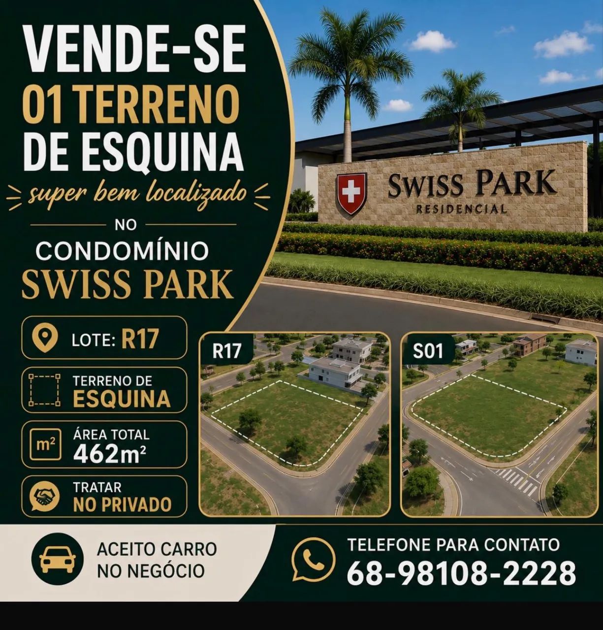 Terreno em condomínio de alto padrão  - Foto 3