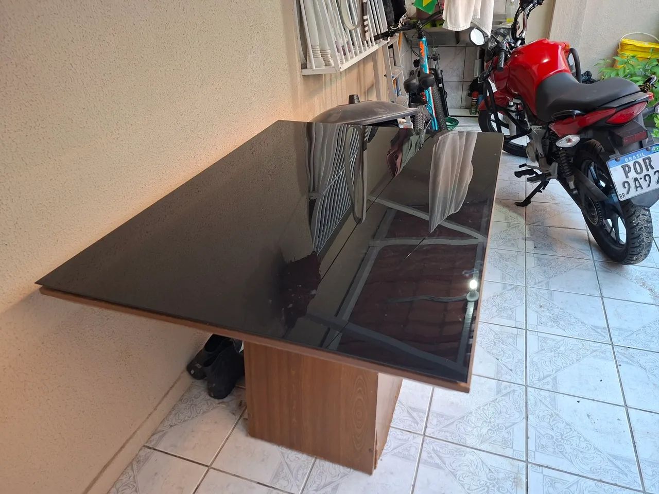 Mesa de Madeira Rústica e Elegante - Design Diferenciado - Foto 3