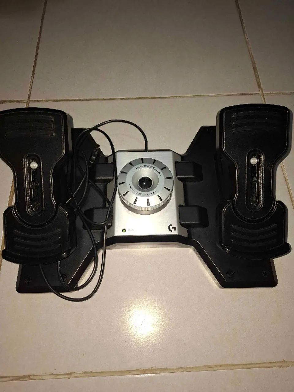 Logitech Flight Rudder Pedals Leme