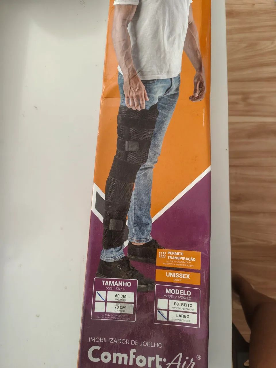 Imobilizador de joelho 