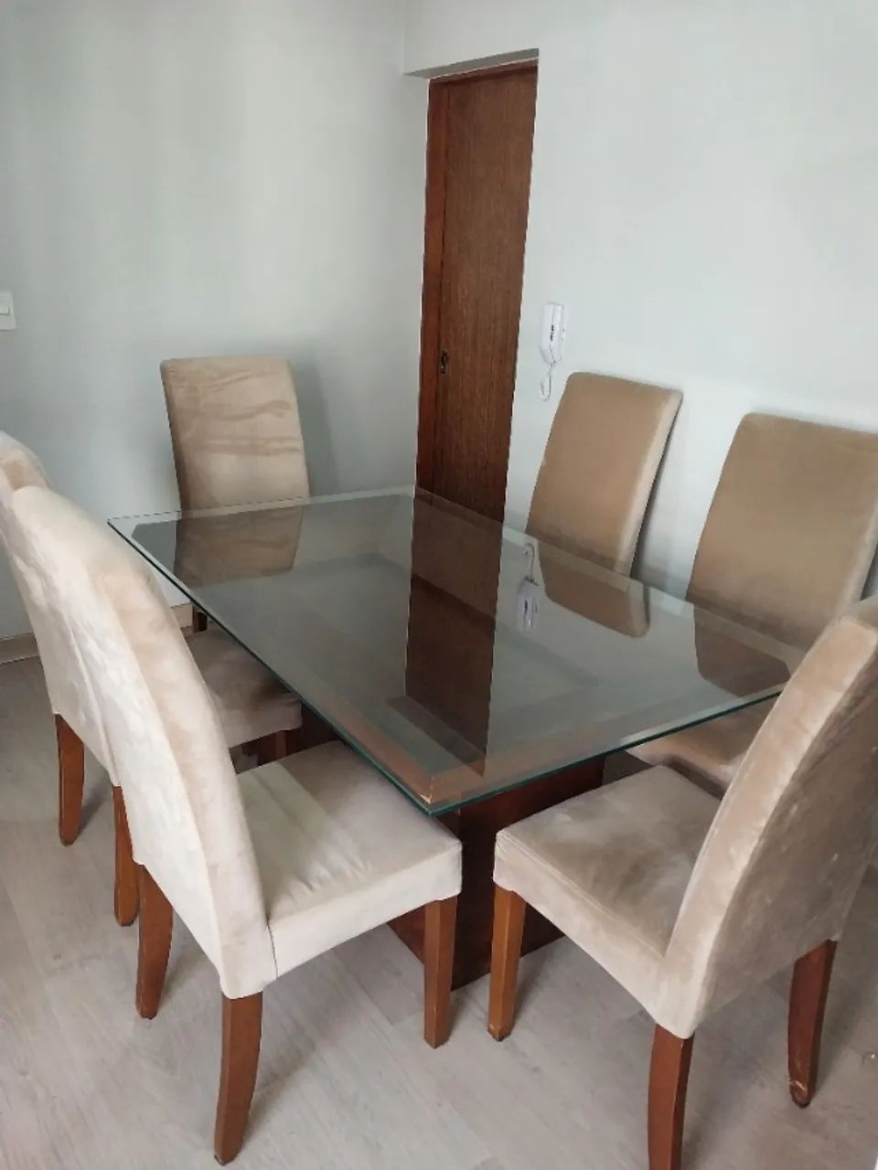MESA JANTAR 6 CADEIRAS 