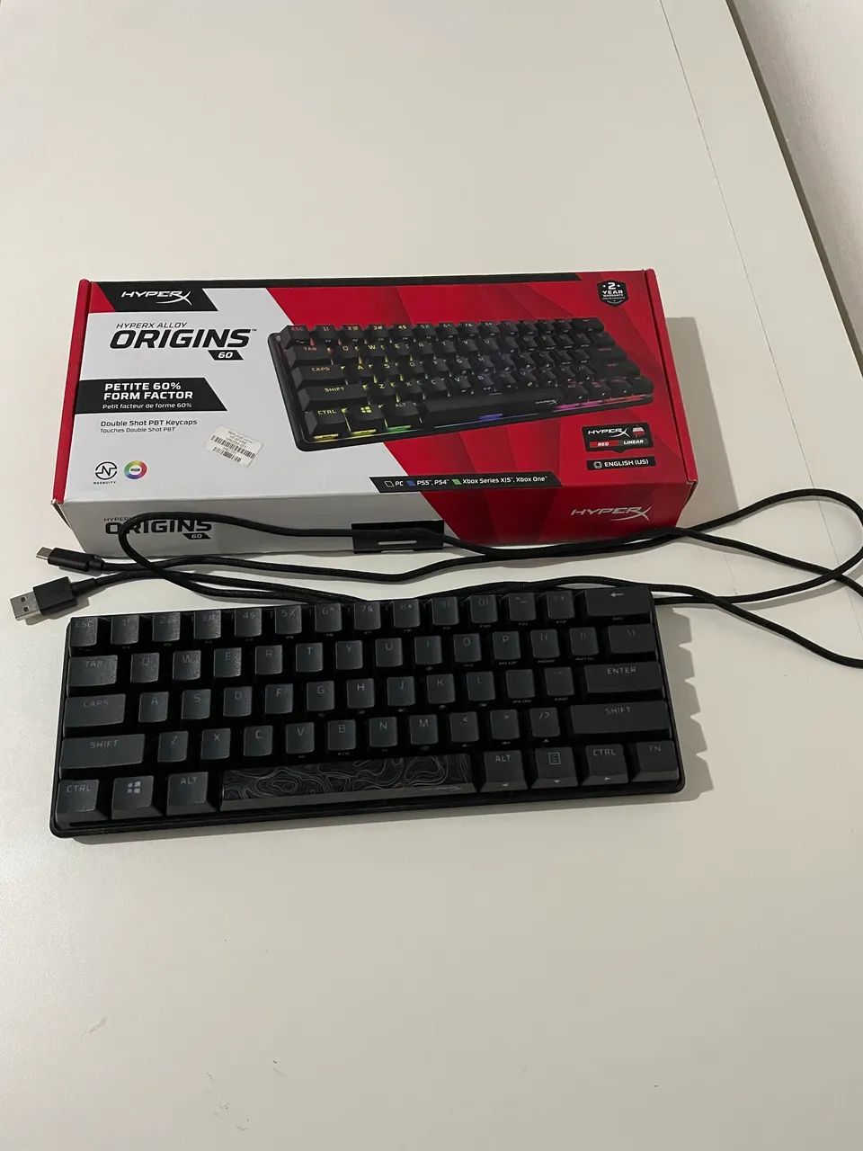 Teclado gamer mecânico HyperX Alloy - Foto 3