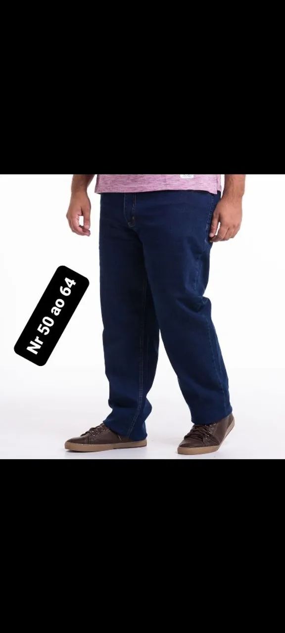 calças jeans plus sizes do 48 ao 64