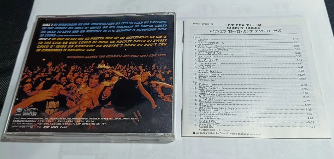 Guns N' Roses - Live Era Japan OBI - Foto 2