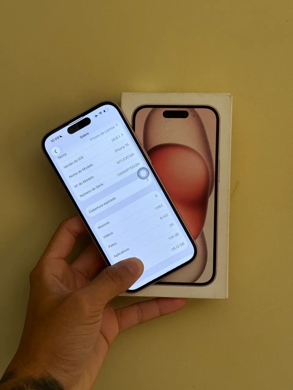 IPHONE 15 ROSE 128GB - Foto 2