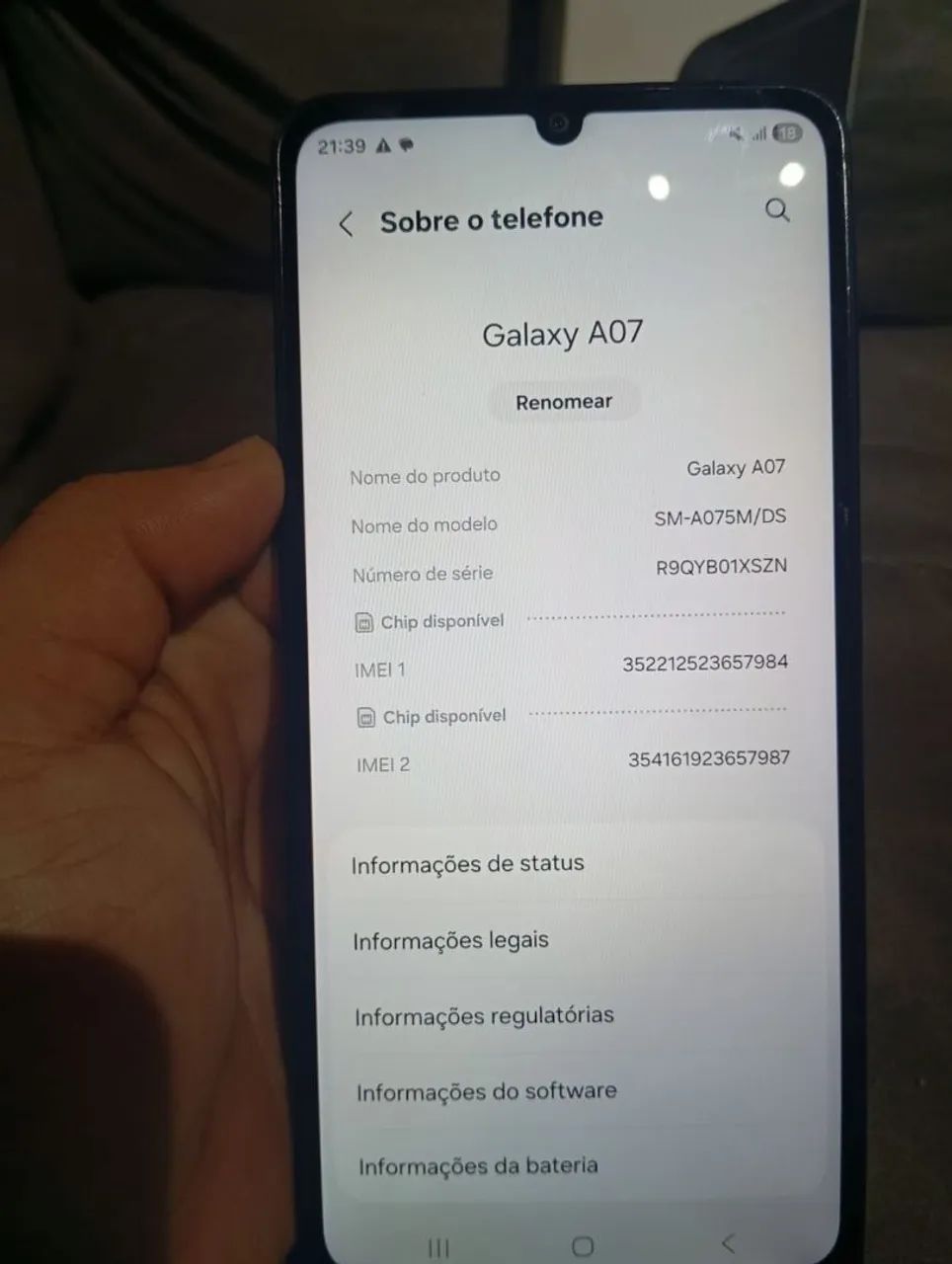 Celular Samsung A07 - Foto 3