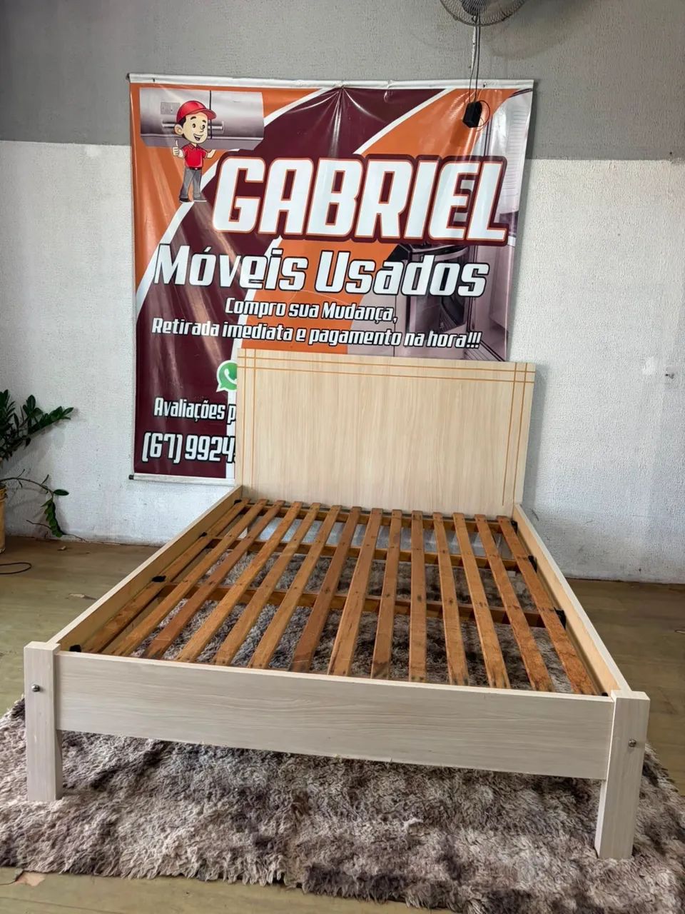 Cama casal ótima (entrego) - Foto 3