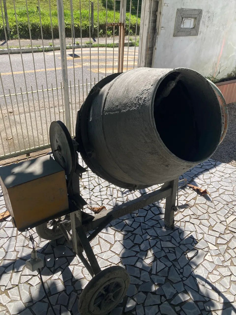 Betoneira pequena 