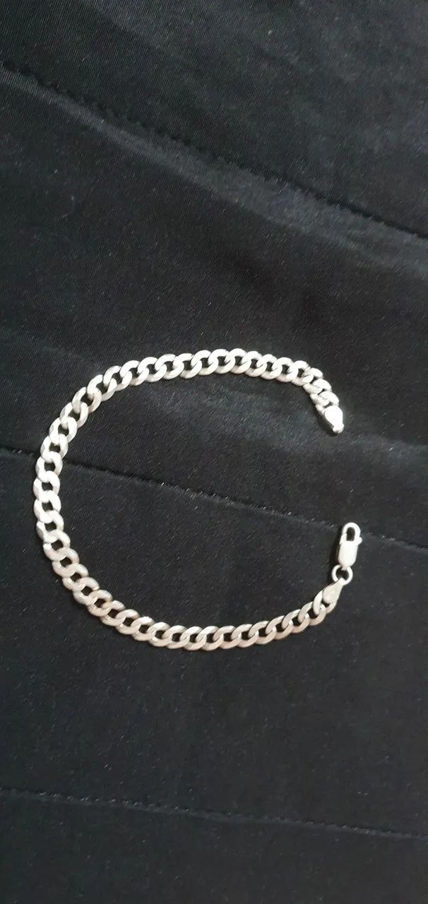 Pulseira de prata 925 6mm por 20cm 