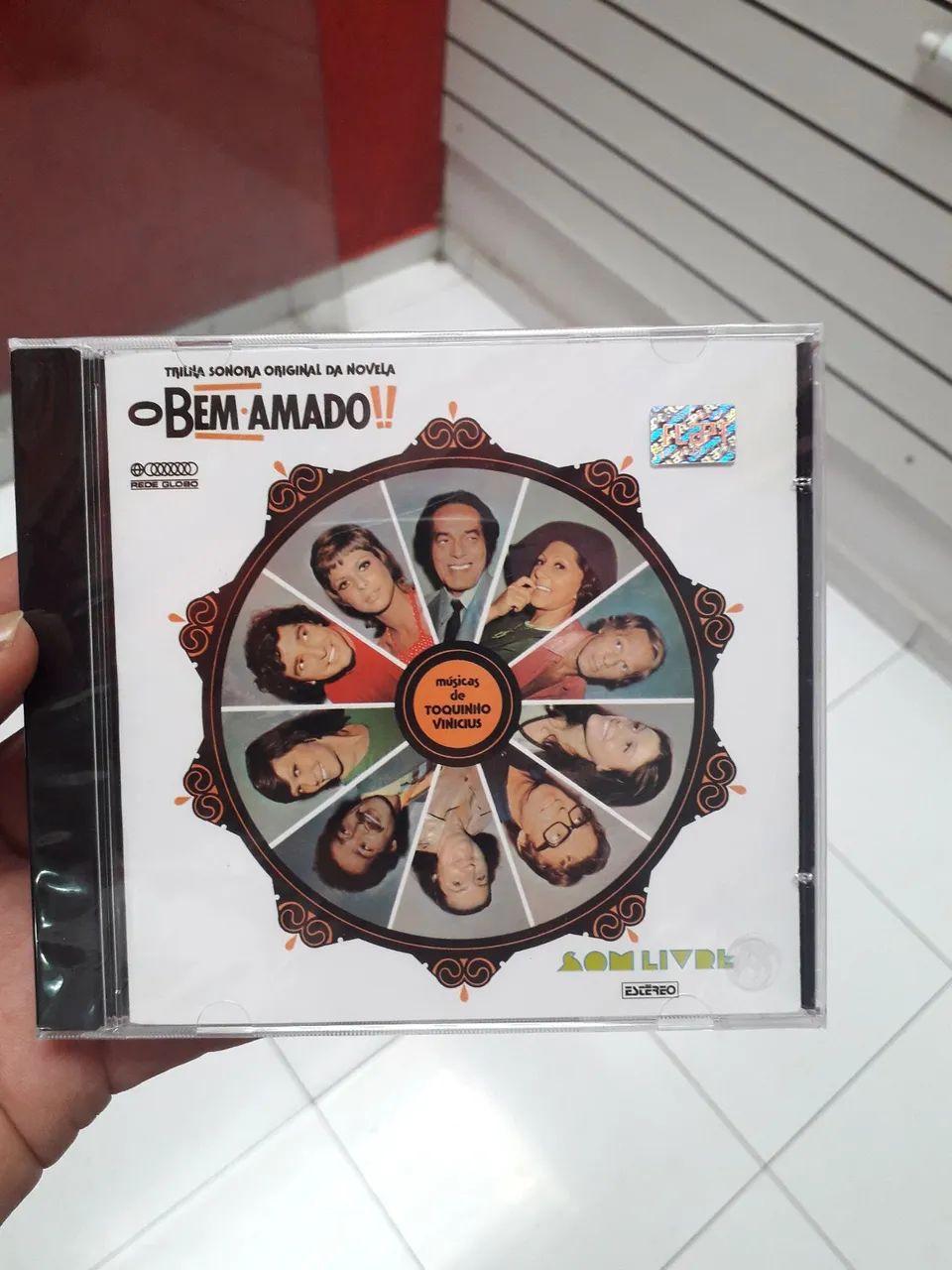 CD NOVELA O BEM AMADO ORIGINAL SOM LIVRE LACRADO - Foto 2