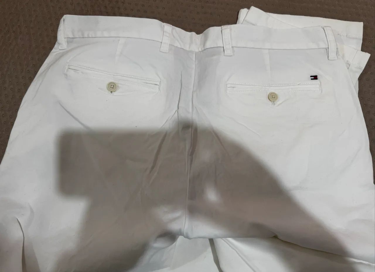 Calça em sarja Tommy Hilfiger Masc 46/48 Original - Foto 3