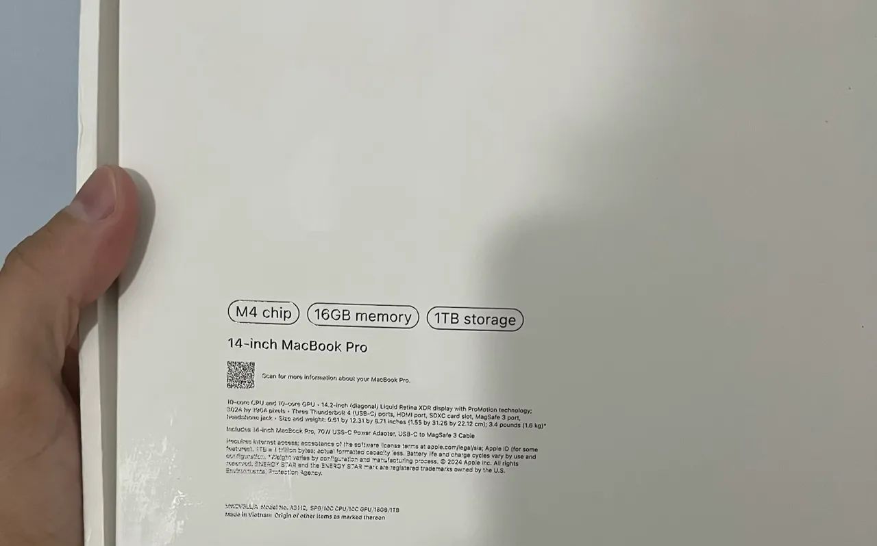 MacBook Pro M4 14 - 16GB 1TB SSD - Foto 6