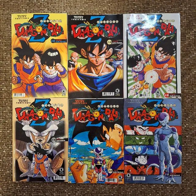 Mangás Dragon Ball Z 1 ao 18 Editora Conrad