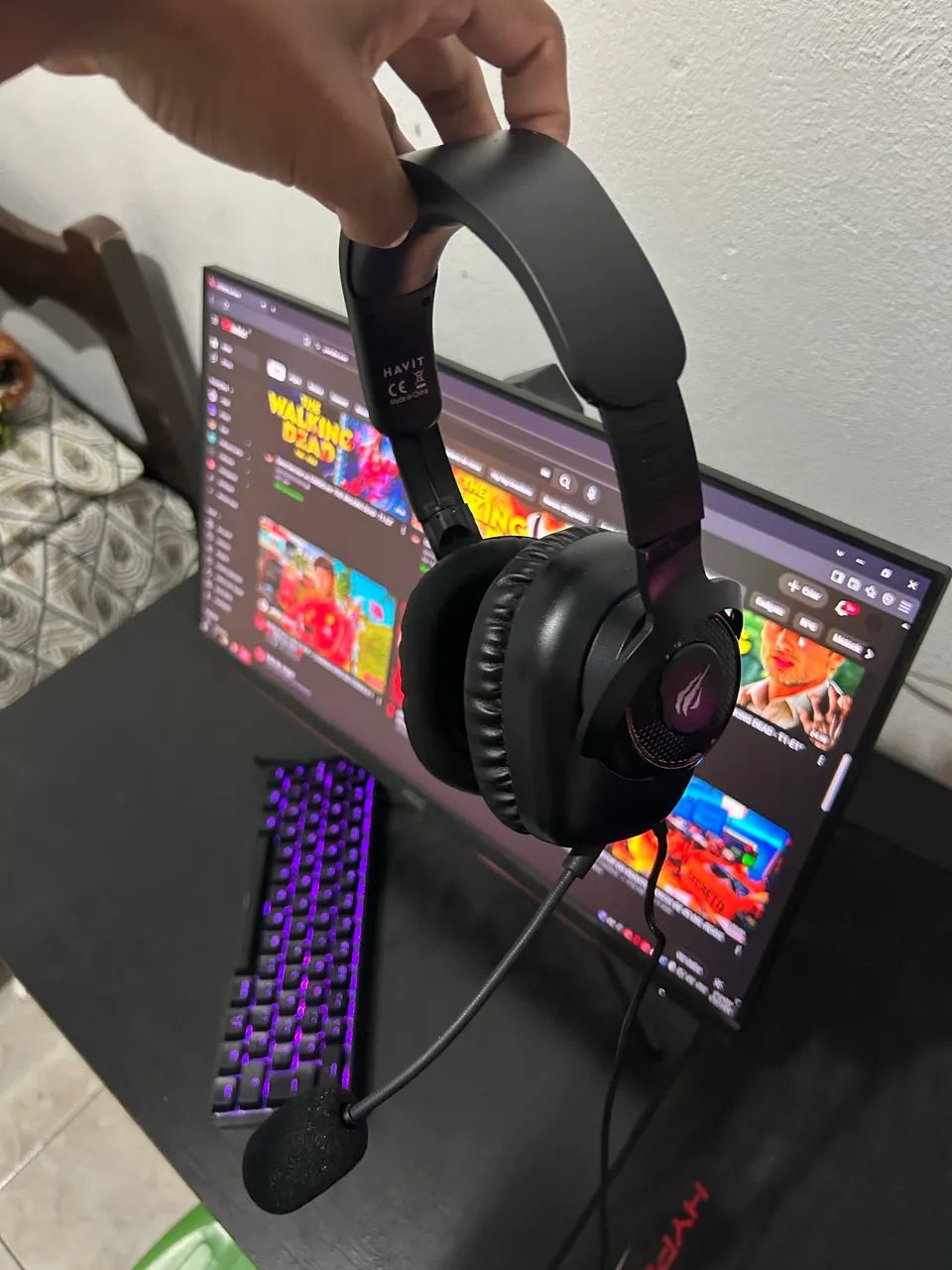 Headset Havit H2230d - Foto 2