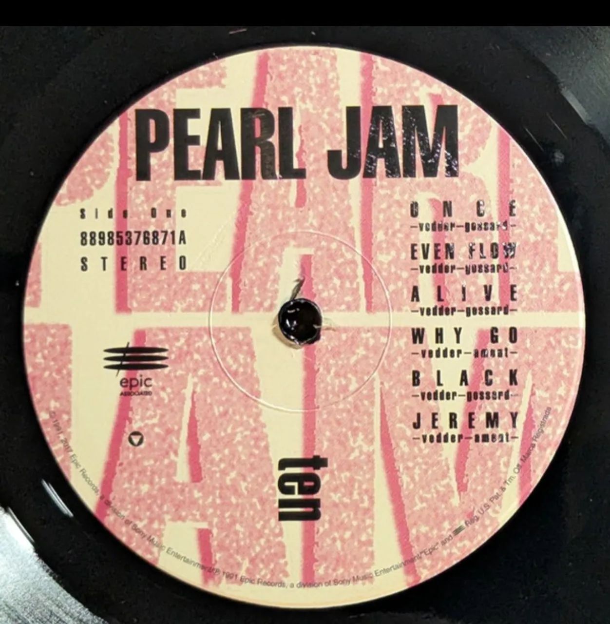 Lp Vinil Pearl Jam + Ten Lacrado (Importado) - Foto 3
