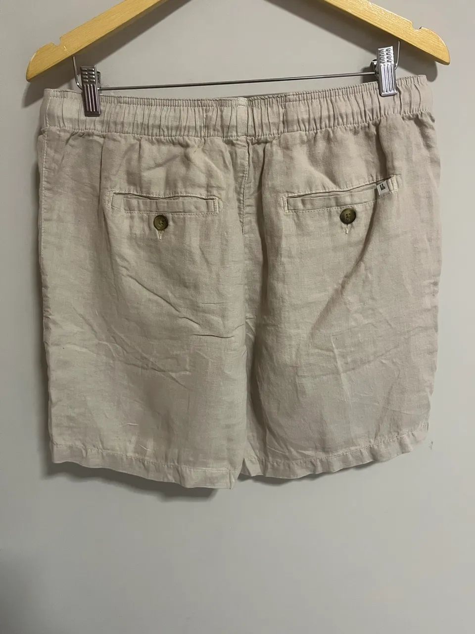 Short puro linho píer Foxton  - Foto 2