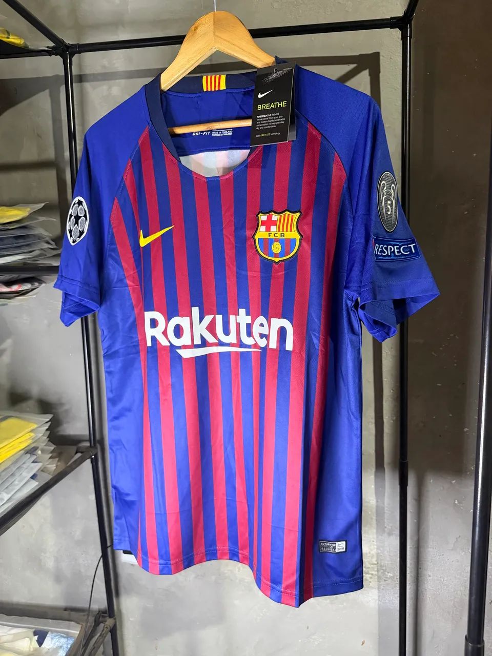 Camisa Barcelona 18/19 Retrô  - Foto 2