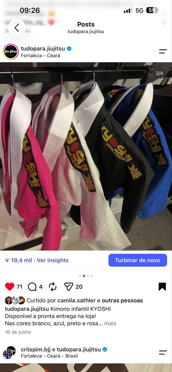 Kimono infantil para jiujitsu  - Foto 3