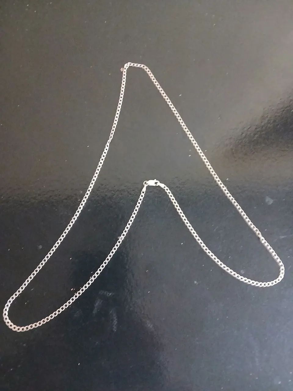Cordão e pulseira de prata 3MLM