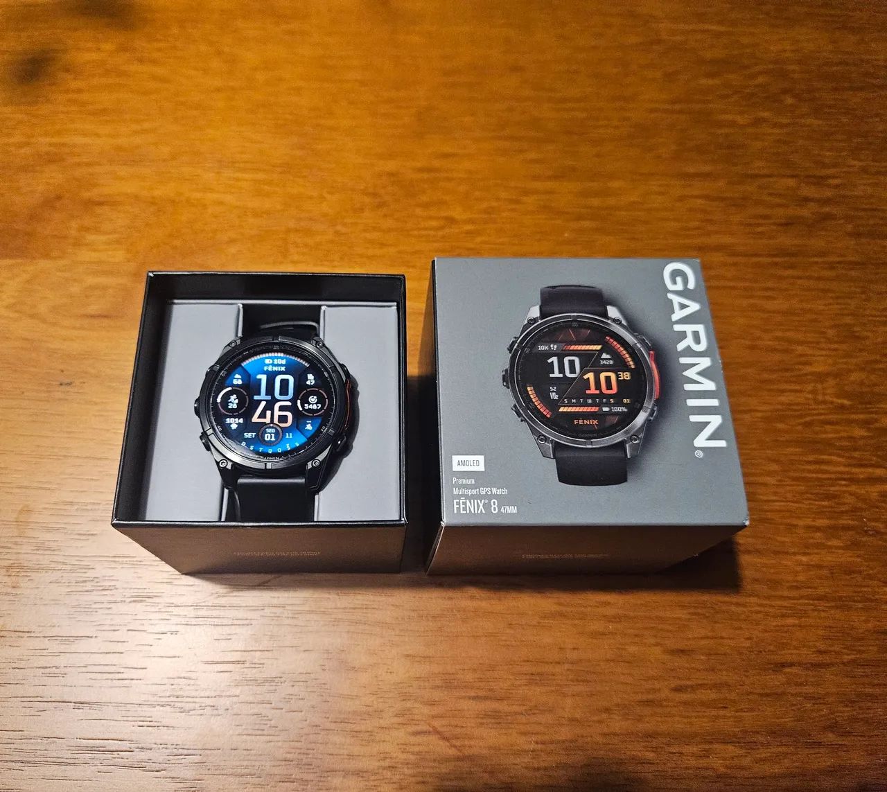 Relógio Garmin Fênix 8 Amoled 47mm