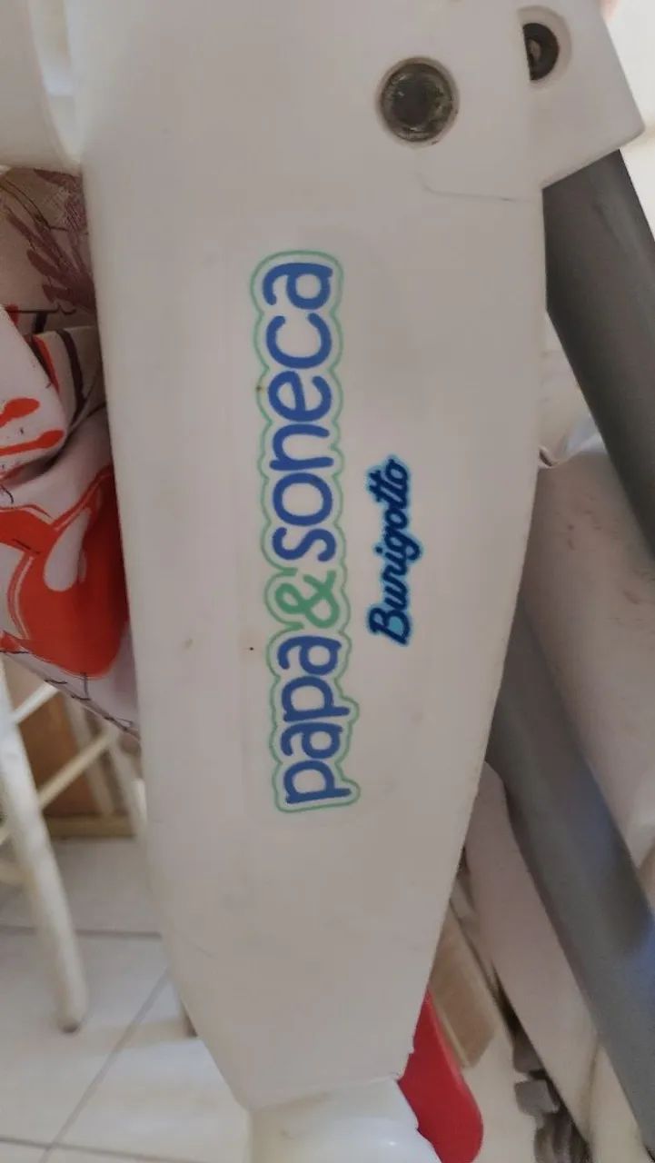  cadeira de alimentação Burigotto modelo Papa & Soneca . - Foto 4