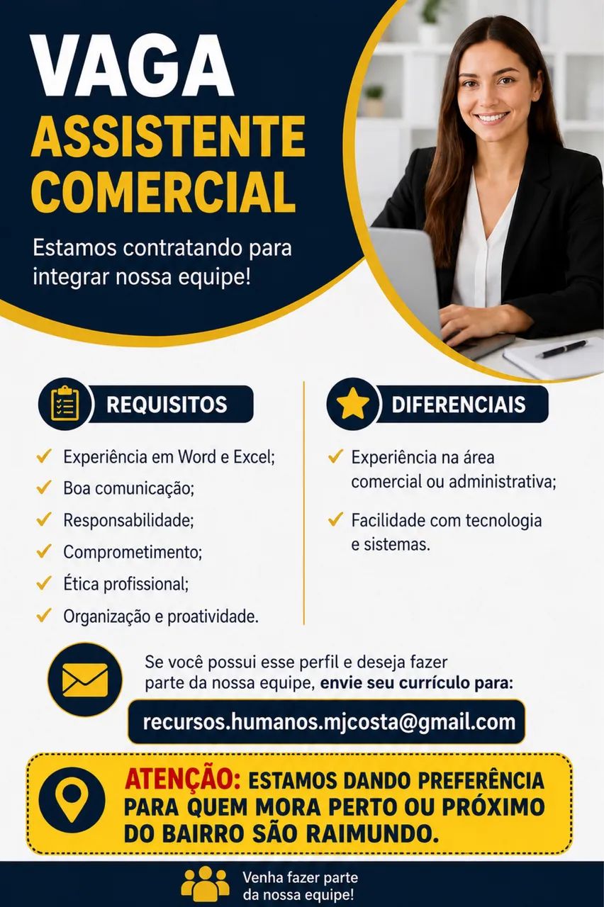 Assistente comercial
