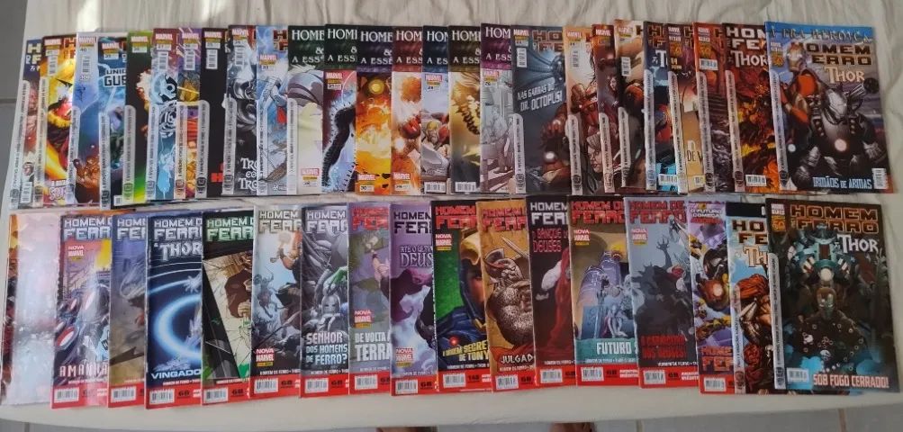 Gibi Coleção Clássica Marvel Homem De Ferro & Thor - Foto 2