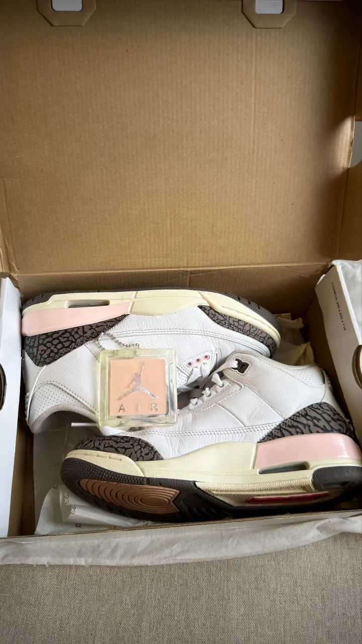Air Jordan 3 dark mocha tam34 - Foto 2