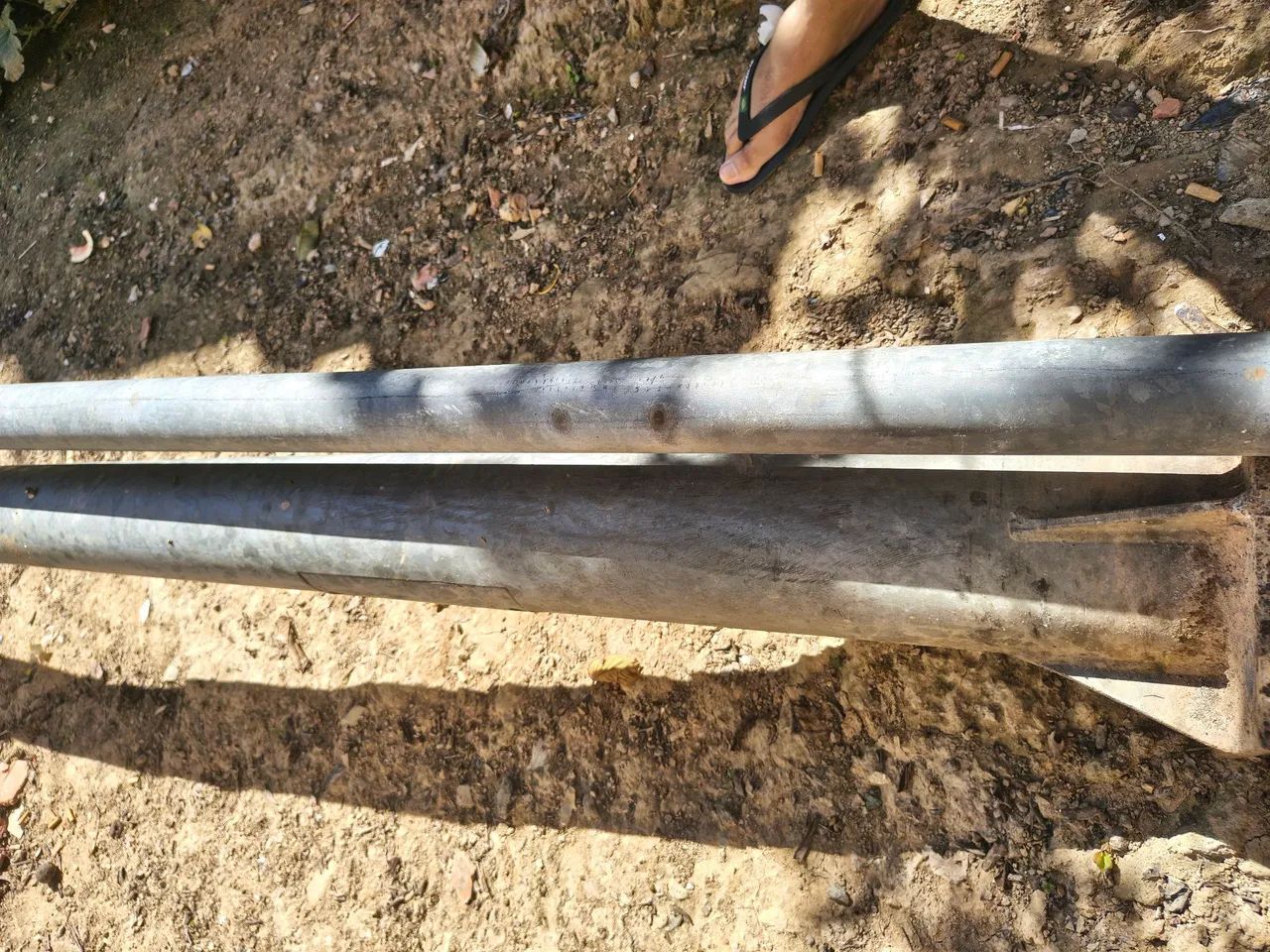 POSTE DE ILUMINAÇÃO GALVANIZADO 8M - Foto 2