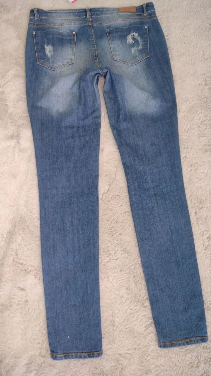 Calça jeans 36 Zara  - Foto 2