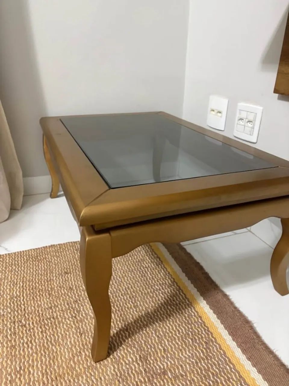 Vendo mesa de canto e mesa de centro para sala - Foto 3