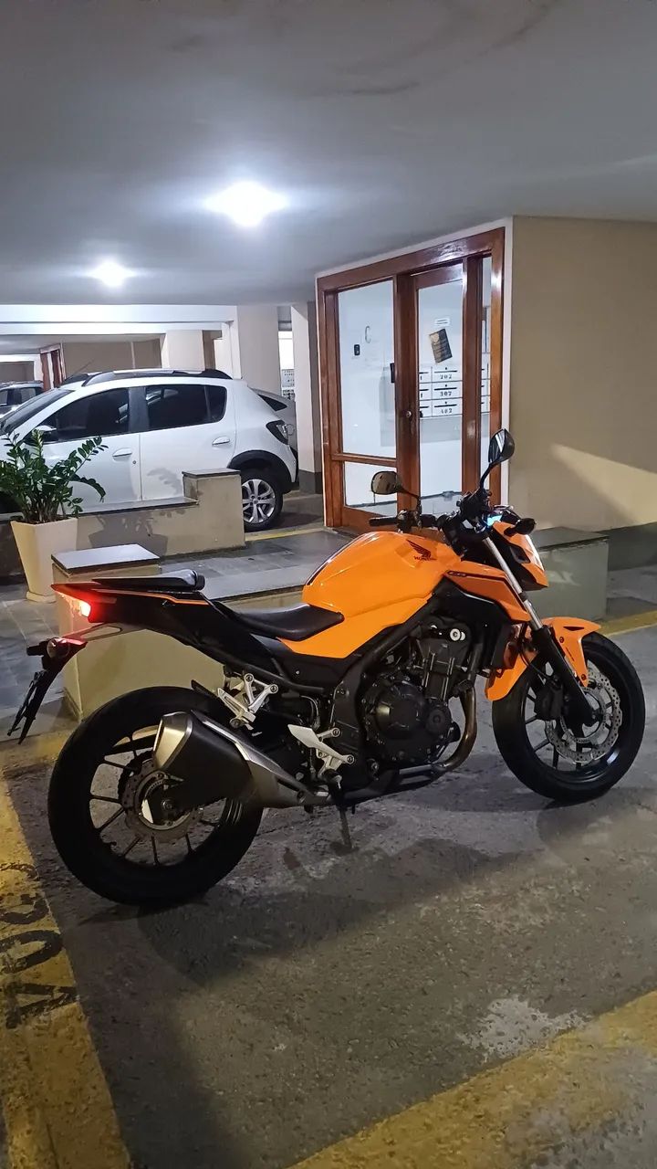 Honda CB 500F ABS Laranja - Foto 3