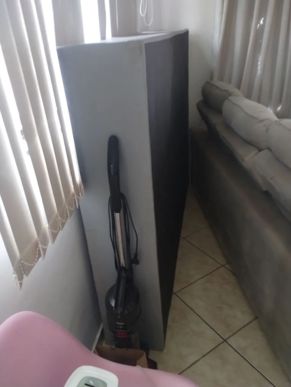 Vendo Cama com Colchão de molas - Foto 2