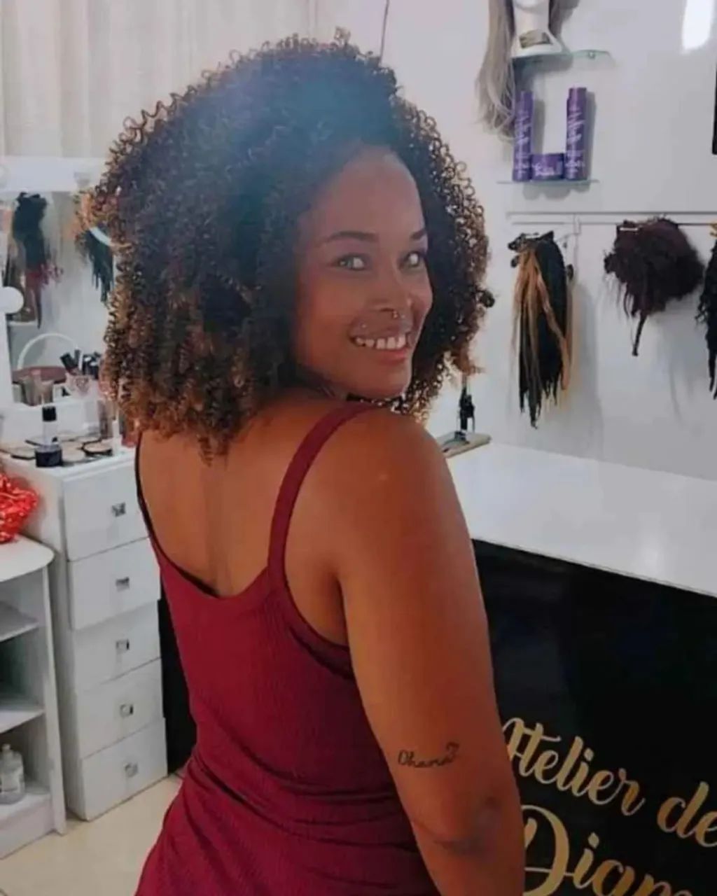 Aplicação de Cabelo Orgânico. - Foto 3