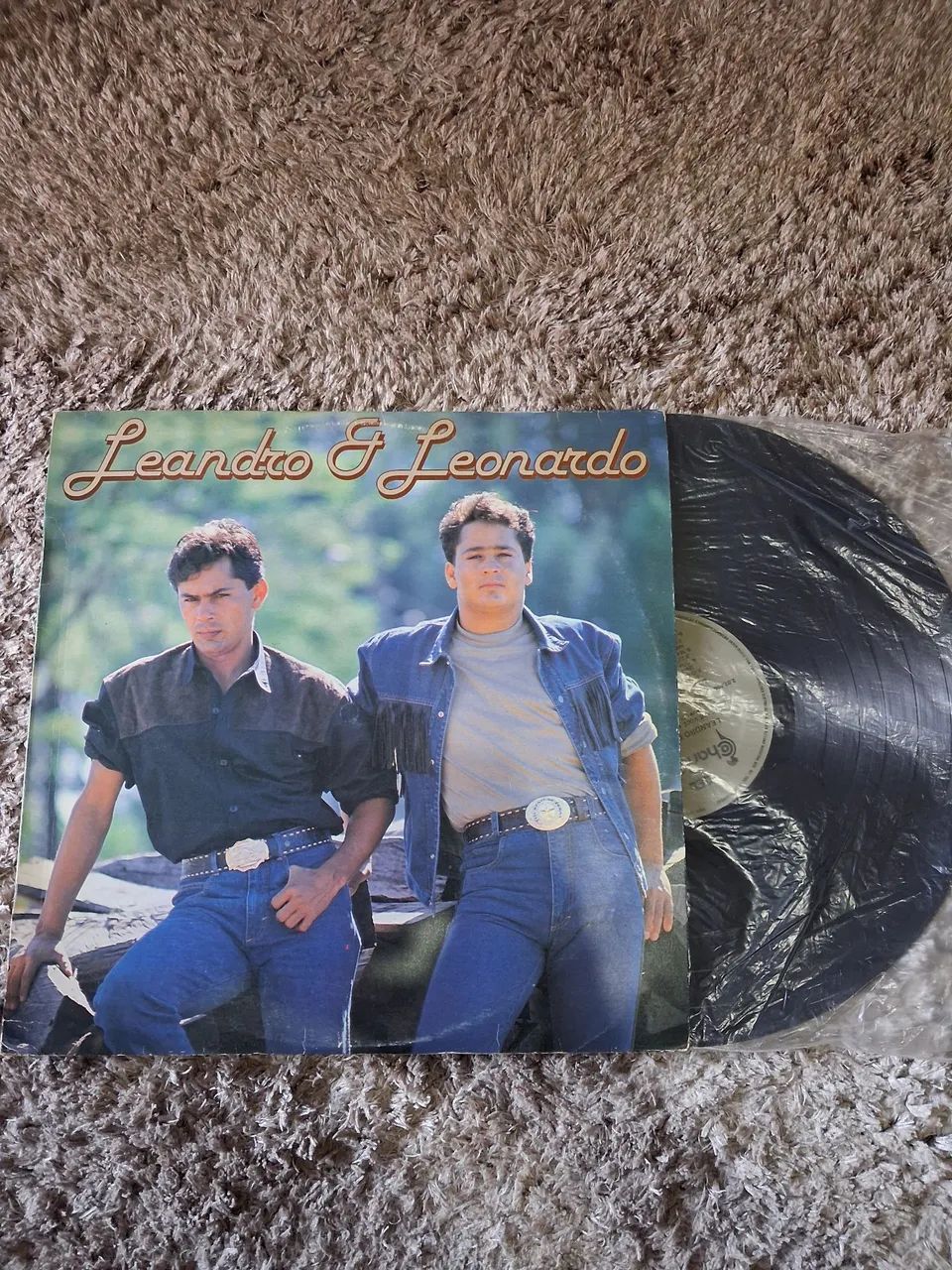 Disco LP Vinil - Leandro e Leonardo (1990) - Foto 3