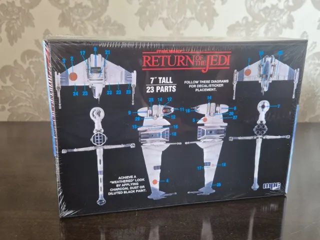 Model Kit Star Wars B-wing Fighter. Mpc Snapit. Escala 1:63 - Foto 3
