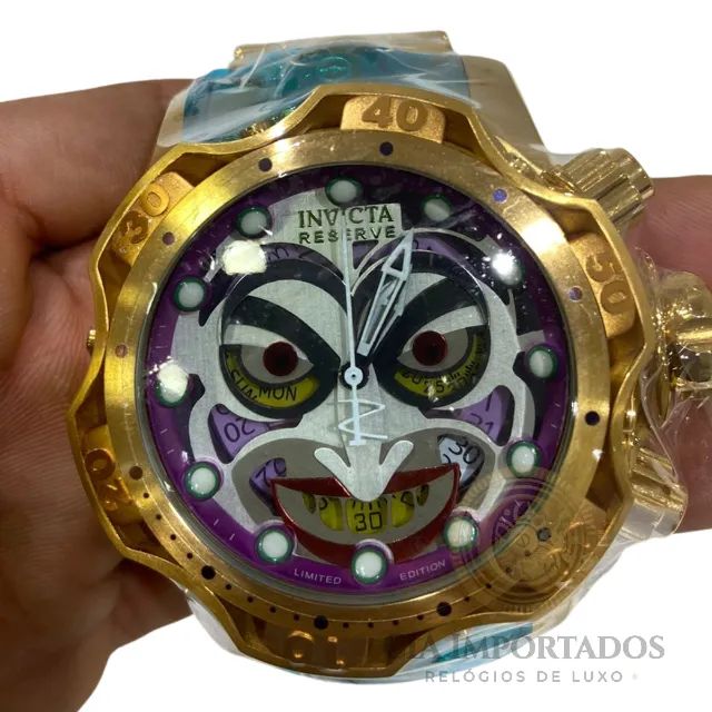 Relógio Invicta Reserve Joker Limited Edition Automático