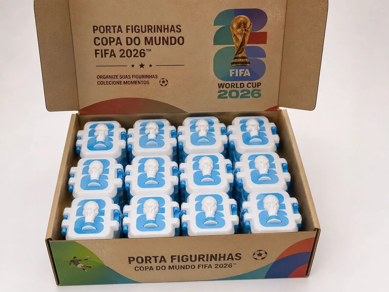 Porta Figurinhas Premium Copa do Mundo 2026 - Foto 2