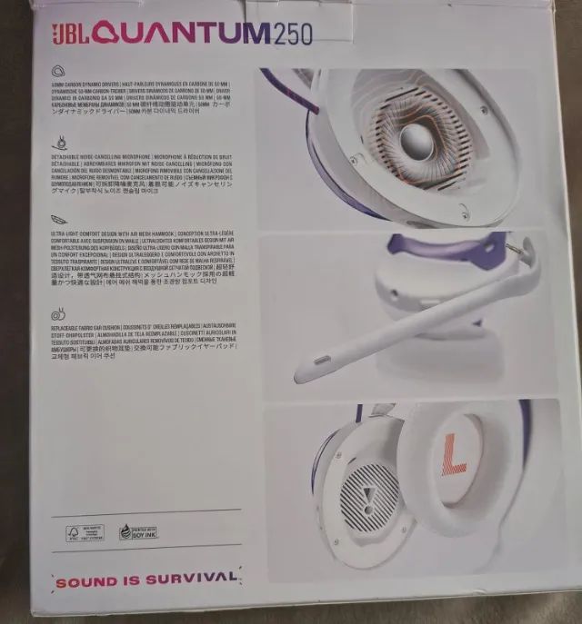 headset JBL quantum 250 p3 pc/ps5/xbox - Foto 4