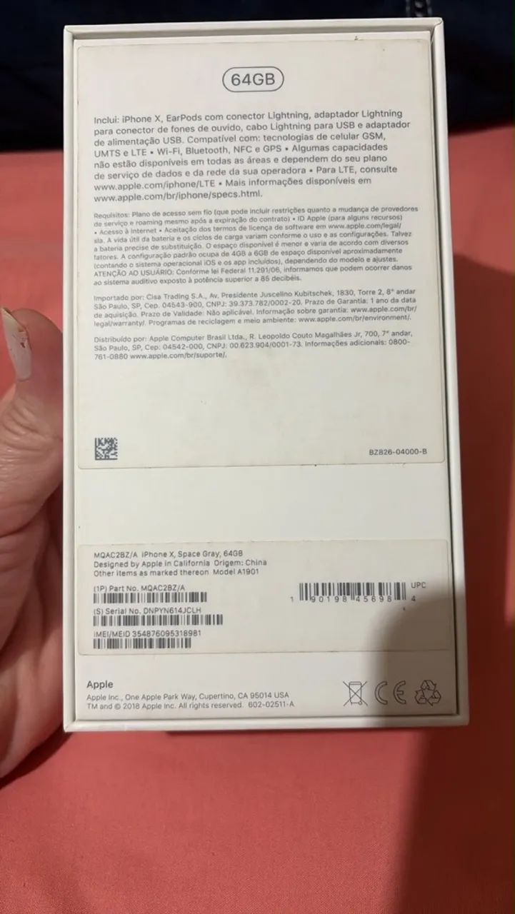 iPhone X usado em excelente estado de conservação  - Foto 5
